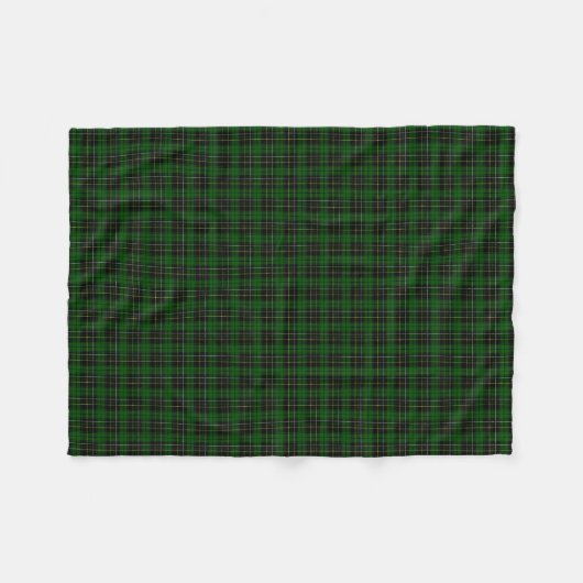 Clan MacAlpine Tartan Fleecedecke (Vorderseite (Horizontal))