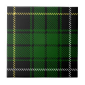 Clan MacAlpine Tartan Fliese (Vorderseite)