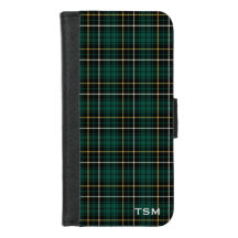 Clan MacAlpine Tartan Scottish Kariert Monogram