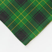 Clan MacArthur Alte Jagd Tartan Kariert Fleecedecke (Ecke)
