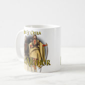 Clan MacArthur Alte schottische Tasse (Vorderseite Links)