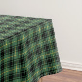 Clan MacArthur Black und Green Scottish Tartan Tischdecke (Beispiel)