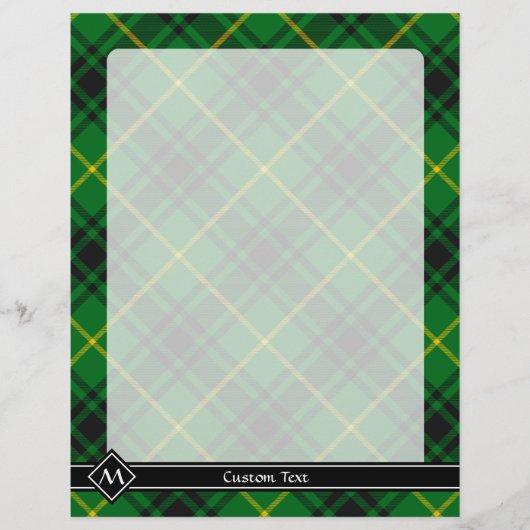 Clan MacArthur Tartan Flyer (Vorne)