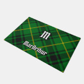 Clan MacArthur Tartan Fußmatte (Schrägansicht)
