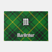 Clan MacArthur Tartan Fußmatte (Vorderseite)