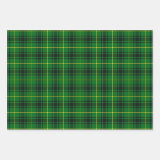 Clan MacArthur Tartan Geschenkpapier Set (Vorderseite)