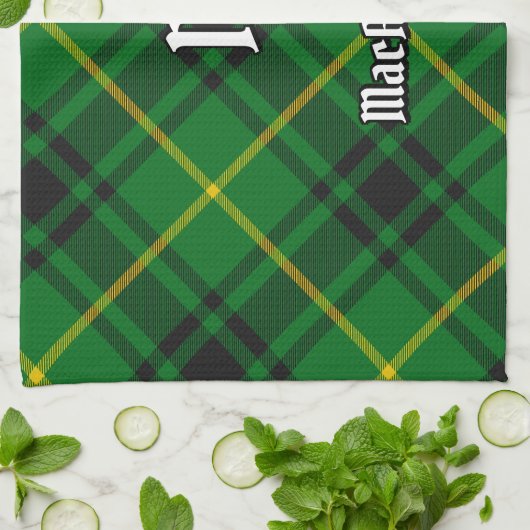 Clan MacArthur Tartan Geschirrtuch (Gefaltet)