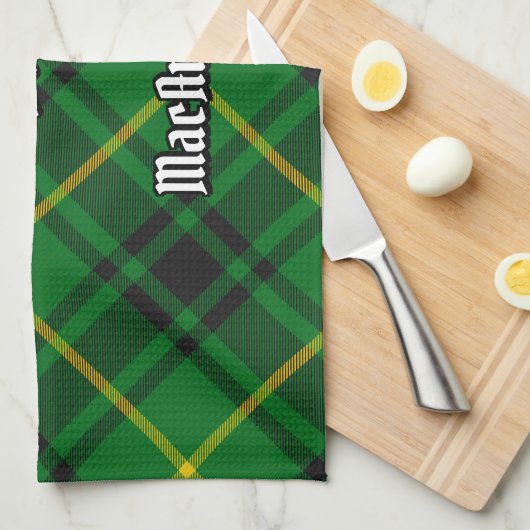 Clan MacArthur Tartan Geschirrtuch (Viertel Falte)