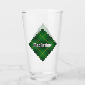 Clan MacArthur Tartan Glas (Rückseite)