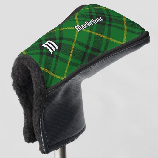 Clan MacArthur Tartan Golf Headcover (3/4 Vorderseite)
