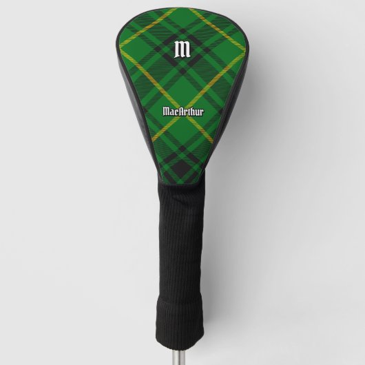 Clan MacArthur Tartan Golf Headcover (Vorderseite)