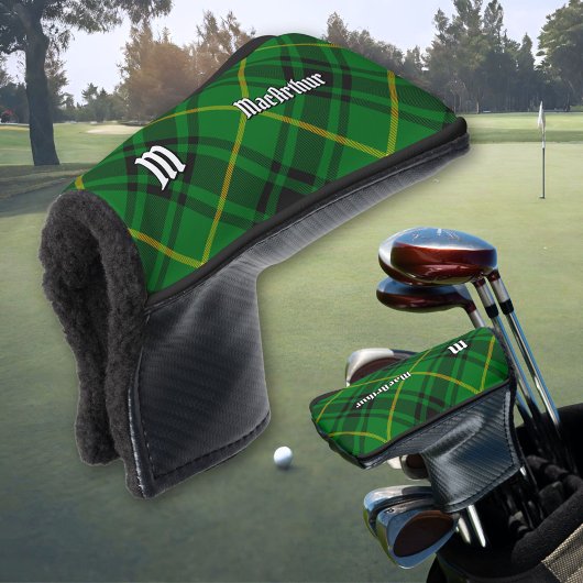 Clan MacArthur Tartan Golf Headcover