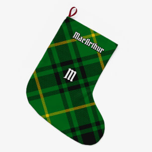 Clan MacArthur Tartan Großer Weihnachtsstrumpf