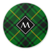 Clan MacArthur Tartan Keramikknauf (Vorderseite)