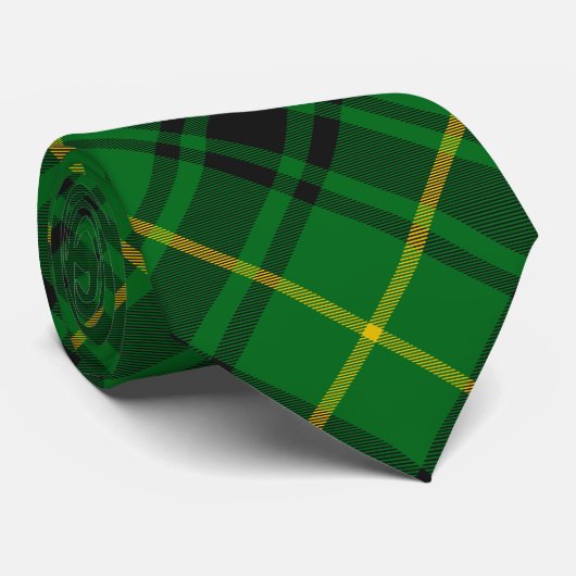 Clan MacArthur Tartan Krawatte (Gerollt)