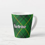 Clan MacArthur Tartan Milchtasse (Rechte Ecke)