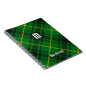 Clan MacArthur Tartan Notizblock (Rechte Seite)