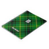 Clan MacArthur Tartan Notizblock (Linke Seite)