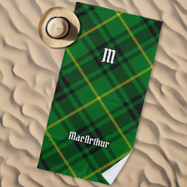 Clan MacArthur Tartan Strandtuch