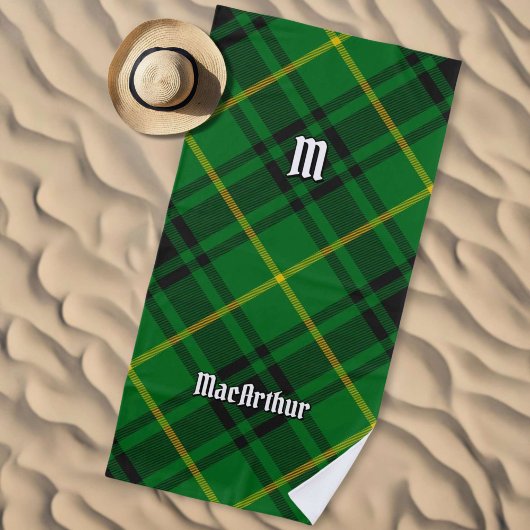 Clan MacArthur Tartan Strandtuch