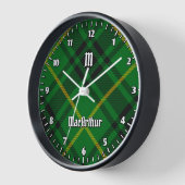 Clan MacArthur Tartan Uhr (Winkel)