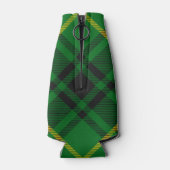 Clan MacArthur Wappen über Tartan Flaschenkühler (Rückseite)
