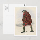 Clan MacAulay Postkarte (Vorne/Hinten)