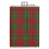 Clan MacAulay Tartan-alte Schottland-Flasche Flachmann (Rückseite)