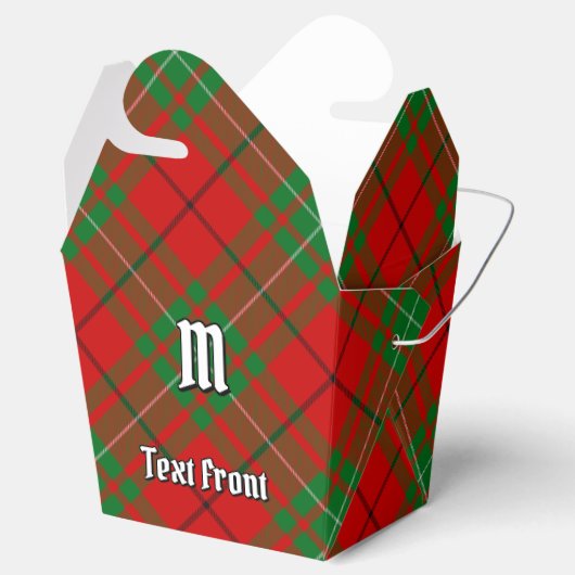 Clan MacAulay Tartan Gevor Box Geschenkschachtel (Geöffnet)