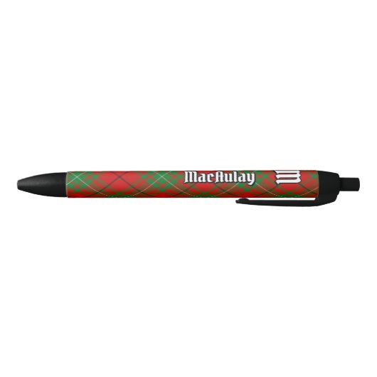 Clan MacAulay Tartan Ink Pen Kugelschreiber (Unterseite)