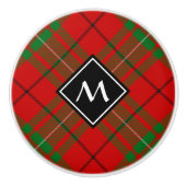 Clan MacAulay Tartan Keramik Knob Keramikknauf (Vorderseite)