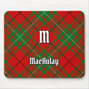 Clan MacAulay Tartan Mouse Pad Mousepad