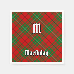 Clan MacAulay Tartan Napkins Serviette