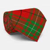 Clan MacAulay Tartan Neck Tie Krawatte (Gerollt)