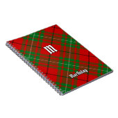Clan MacAulay Tartan Notebook Notizblock (Rechte Seite)