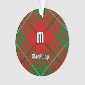 Clan MacAulay Tartan Ornament (Vorderseite)