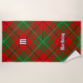 Clan MacAulay Tartan Strandtuch (Vorderseite)