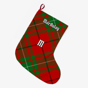 Clan MacAulay Tartan Weihnachts-Strumpf Großer Weihnachtsstrumpf