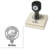 Clan MacAulay Wappen Rubber Briefmarke Gummistempel (Stempel)