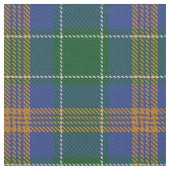 Clan MacAuliffe McAuliffe irisches Tartan-Gewebe Stoff (Nahaufnahme)
