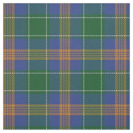 Clan MacAuliffe McAuliffe irisches Tartan-Gewebe Stoff (Muster)