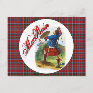 Clan MacBain Scottish Dreams Postcard Postkarte