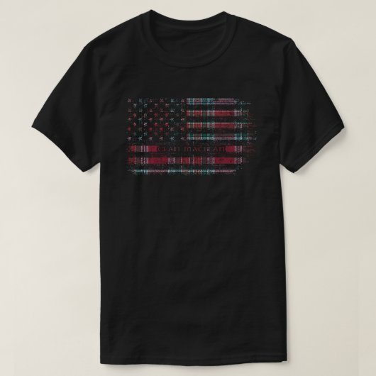 Clan MacBean Lord Lyon Scottish tartan US flagge k T-Shirt (Design vorne)