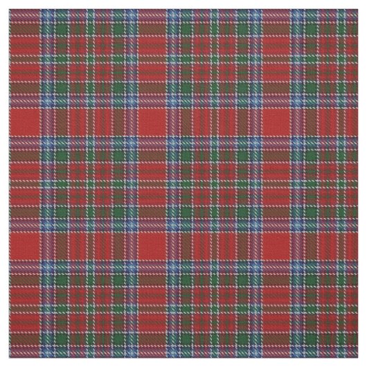 Clan MacBean MacBain schottischer Tartan-kariertes Stoff (Muster)