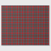 Clan MacBean MacBain ScottishTartan Geschenkpapier (Flach)