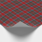 Clan MacBean MacBain ScottishTartan Geschenkpapier (Ecke)