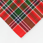 Clan MacBean Modern Tartan Kariert Fleecedecke (Ecke)