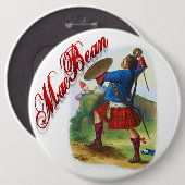Clan MacBean Scottish Dream Button (Vorne & Hinten)