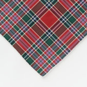 Clan MacBean Tartan Kariert Fleecedecke (Ecke)