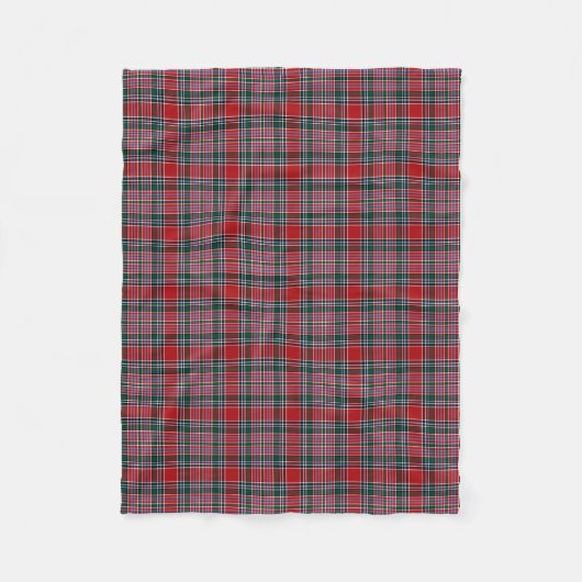 Clan MacBean Tartan Kariert Fleecedecke (Vorderseite)